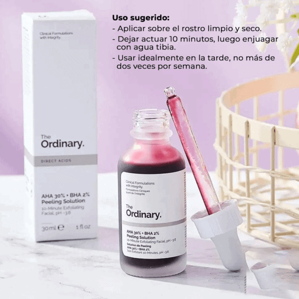 Mascarilla Exfoliante AHA 30% + BHA 2% - Imagen 2